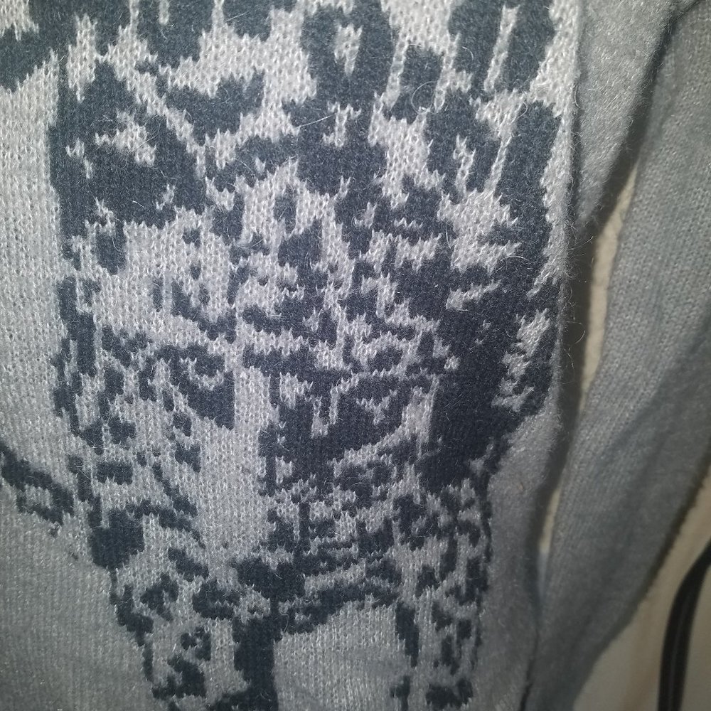❌ Firm price❌ Express Leopard grey warm Sweater S - Picture 8 of 13